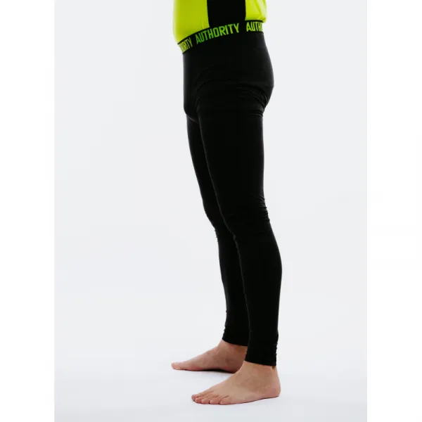 Pánske termo zateplené legíny AUTHORITY WARMIE II pants M black