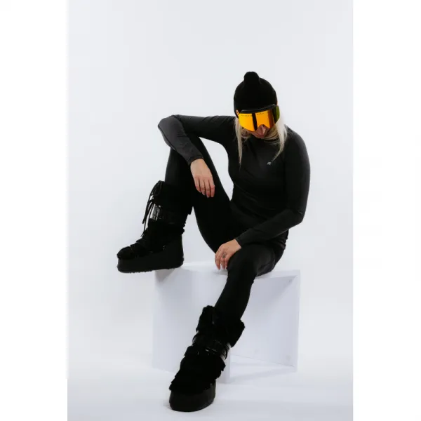 Dámske termo zateplené legíny AUTHORITY WARMIE II pants W black