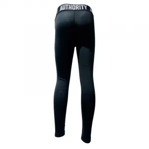 Dievčenské termo zateplené legíny AUTHORITY WARMIE pants II G black