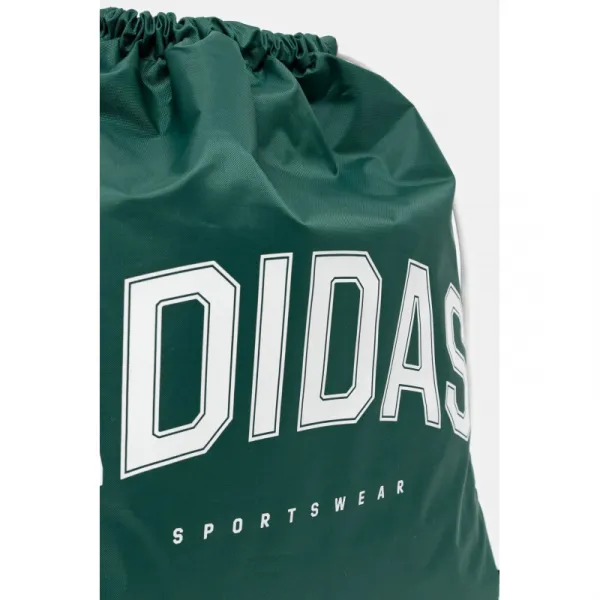 Vrecko na prezúvky ADIDAS VAR GYMSACK CGREEN OWHITE