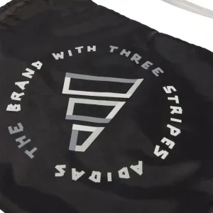 Vrecko na prezúvky ADIDAS GYMSACK TAPE BLACK WHITE