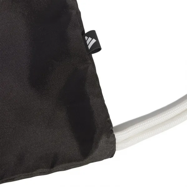 Vrecko na prezúvky ADIDAS GYMSACK TAPE BLACK WHITE