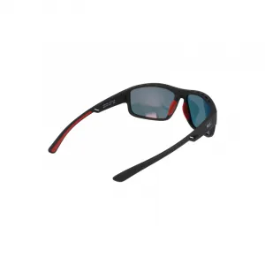 Polarizačné slnečné okuliare H.I.S. POLARIZED HPS47105-1, black, smoke with red mirror POL, 62-15-139
