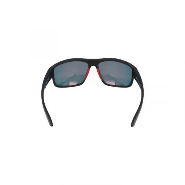 Polarizačné slnečné okuliare H.I.S. POLARIZED HPS47105-1, black, smoke with red mirror POL, 62-15-139