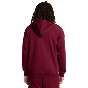 Pánska zateplená mikina so zipsom UNDER ARMOUR UA Rival Fleece FZ Hoodie-RED