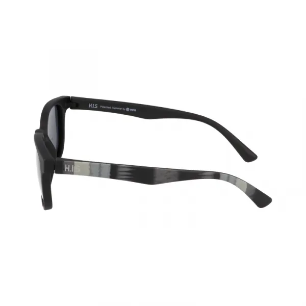 Juniorské polarizačné slnečné okuliare H.I.S. POLARIZED HPS40101-1, black, smoke POL, 45-16-126