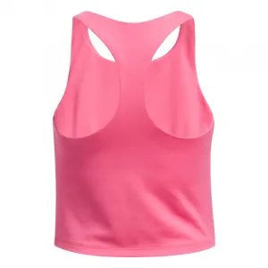 Dievčenské tréningové tielko UNDER ARMOUR G Motion Branded Crop Tank-PNK