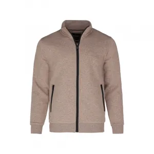 Pánska mikina so zipsom VOLCANO B-LIPSO-102M-BEIGE MEL