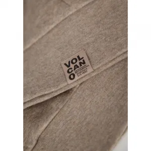 Pánska mikina so zipsom VOLCANO B-LIPSO-102M-BEIGE MEL
