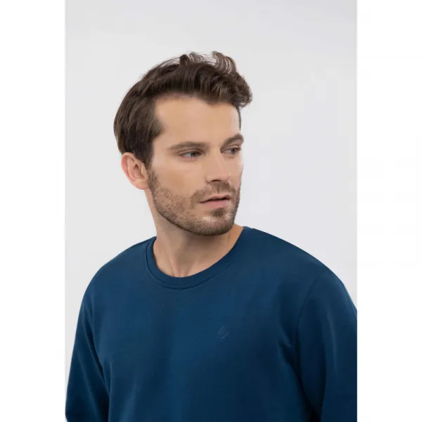 Pánska mikina VOLCANO B-ANDY-601-Blue