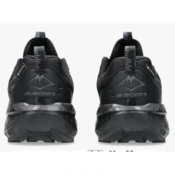 Pánska bežecká trailová obuv ASICS Gel Sonoma 8 GTX M black carrier grey