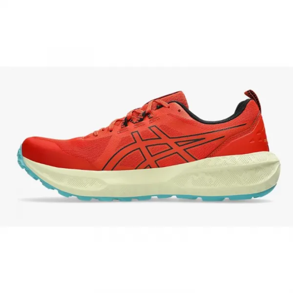 Pánska bežecká trailová obuv ASICS Gel Sonoma 8 M red clay black