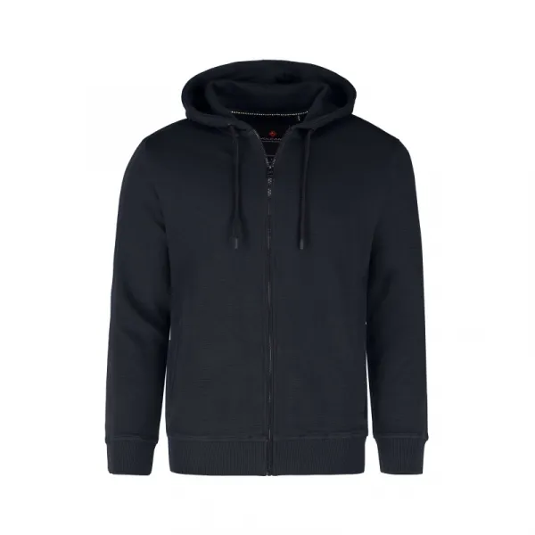 Pánska mikina so zipsom VOLCANO B-LERMO-600-NAVY
