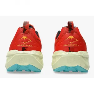 Pánska bežecká trailová obuv ASICS Gel Sonoma 8 M red clay black