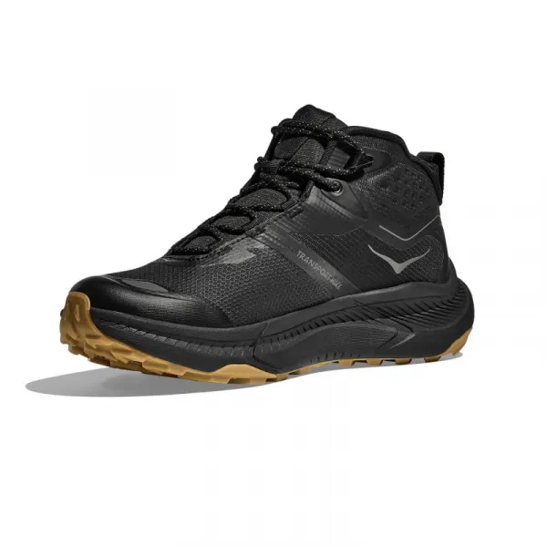 Pánska členková turistická obuv HOKA Transport Hike GTX M black black