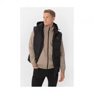 Pánska mikina so zipsom VOLCANO B-LIPSO-102M-BEIGE MEL