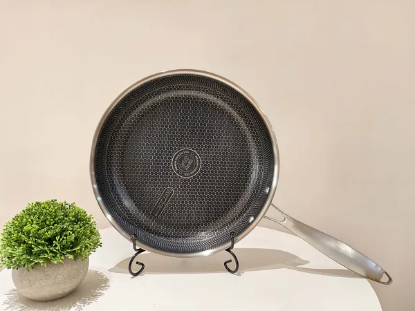 Nerezová panvica KITCHISIMO Chef 24 cm s nepriľnavým povrchom