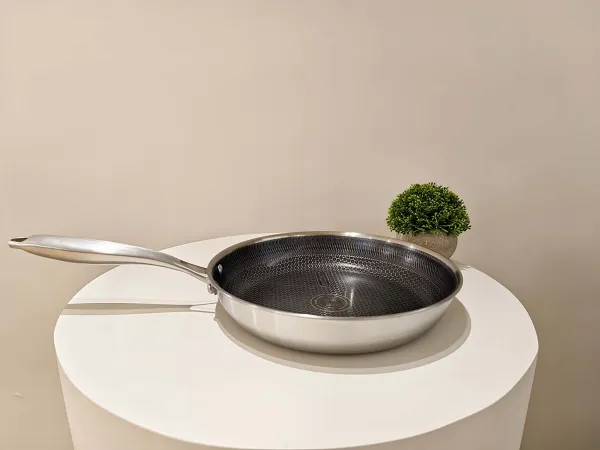 Nerezová panvica KITCHISIMO Chef 24 cm s nepriľnavým povrchom