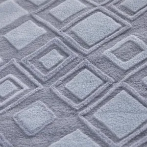 Prešívaná mikroplyšová súprava VELORA 2 ks