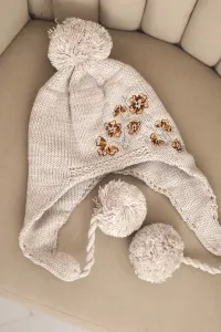 Kesi Dámska čiapka s dlhými ušami Emma K343 džínsy