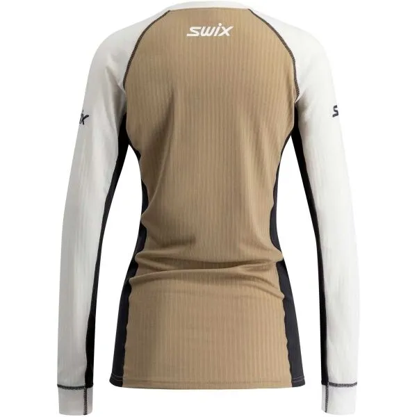 Swix RACEX CLASSIC Dámske funkčné tričko, béžová, veľkosť
