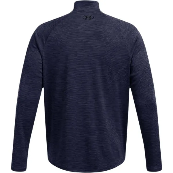 Under Armour TECH TEXTURED Pánske tričko, tmavo modrá, veľkosť M