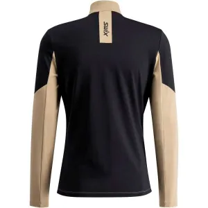 Swix INFINITY LIGHT HALF ZIP M Pánska funkčná mikina, béžová, veľkosť