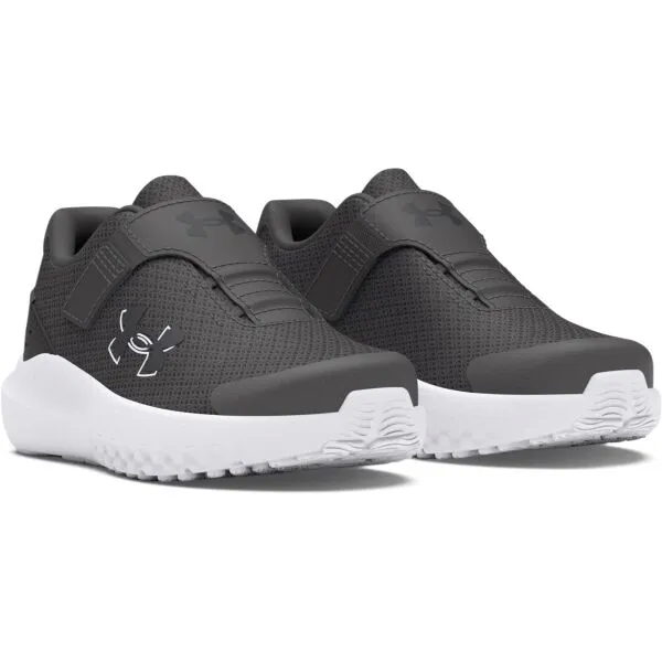 Under Armour BINF SURGE Chlapčenská bežecká obuv, tmavo sivá, veľkosť 21