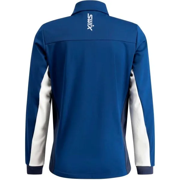 Swix CROSS JACKET M Pánska bežkárska bunda, modrá, veľkosť