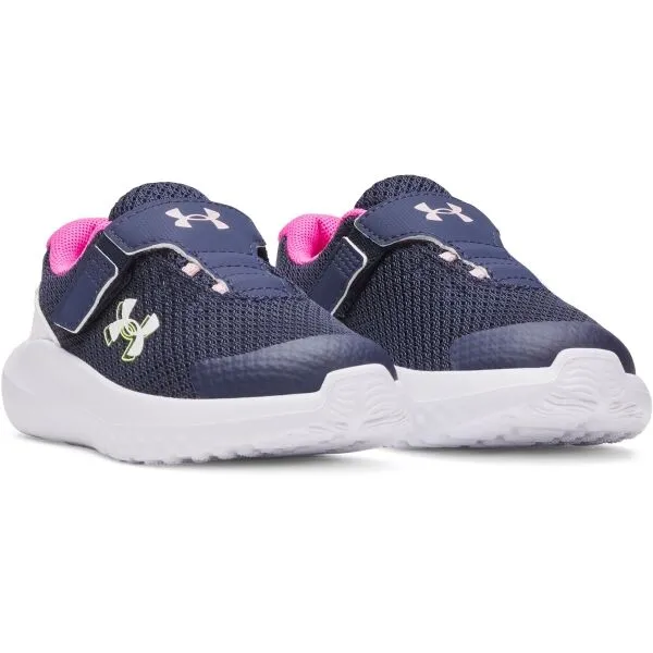 Under Armour SURGE 4 AC Dievčenská bežecká obuv, tmavo modrá, veľkosť 21
