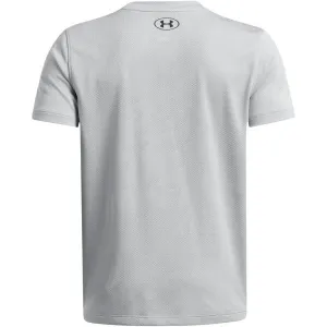Under Armour TECH VENT JACQUARD TEE Chlapčenské športové tričko, sivá, veľkosť L
