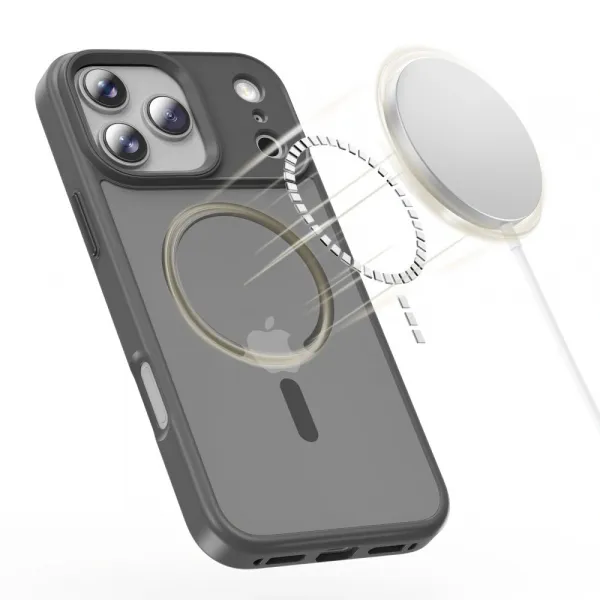 Tech-Protect MagMat MagSafe iPhone 17 Pro Max, šedé matné