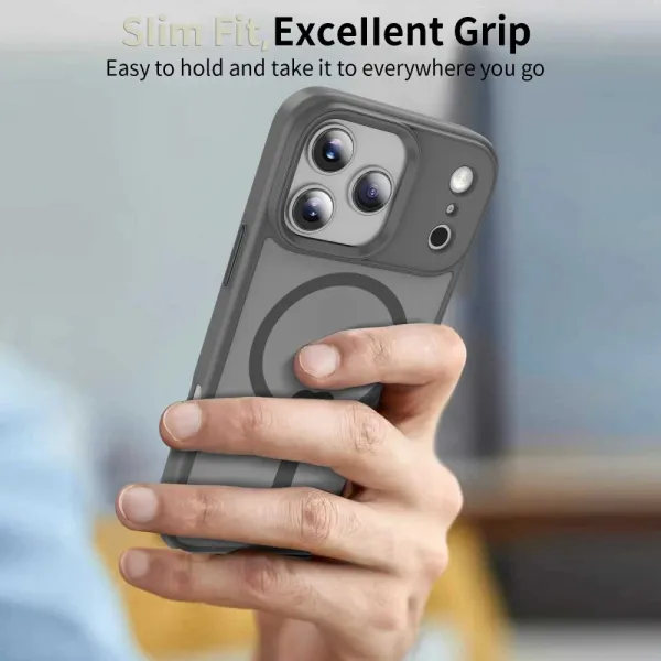 Tech-Protect MagMat MagSafe iPhone 17 Pro Max, šedé matné