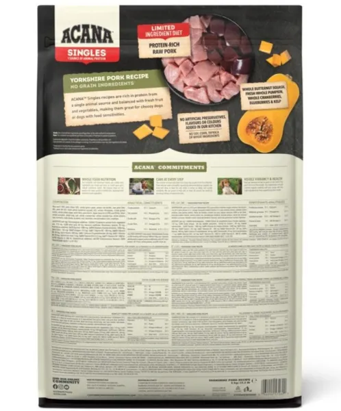 Acana Dog Yorkshire Pork Singles 6 kg