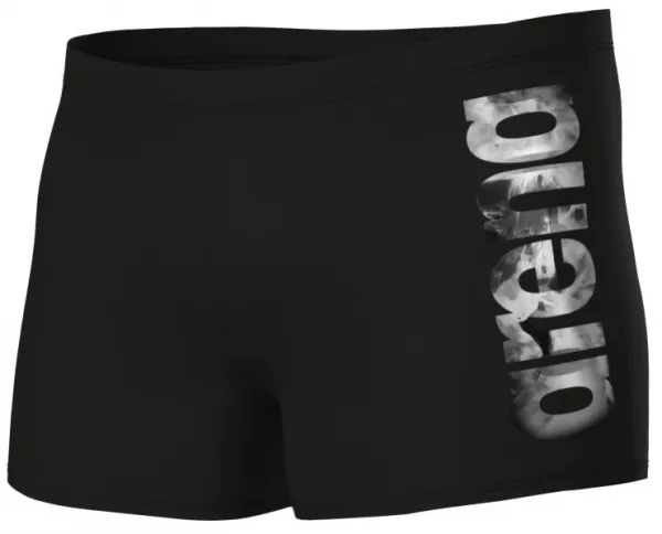 Arena performance airbrush graphic swim shorts black s - uk32