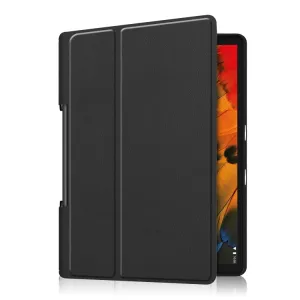 LEATHER Zaklápací obal Lenovo Yoga Smart Tab 10 čierny