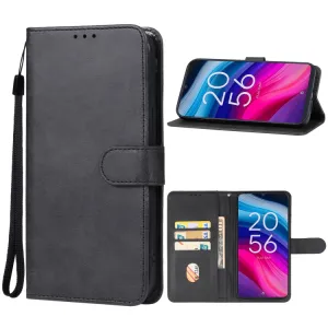 SMOOTH Peňaženkové puzdro pre TCL 505 čierne