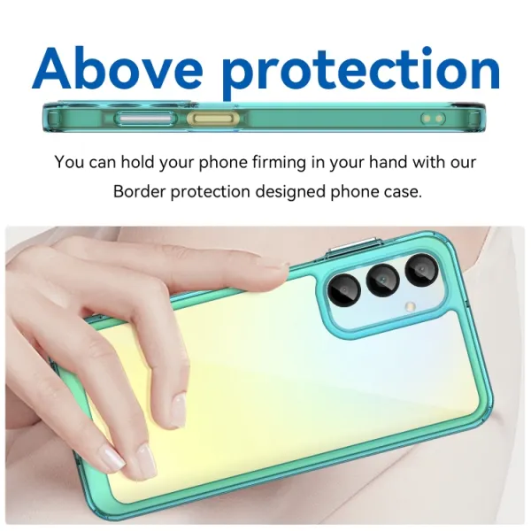 CRYSTAL Ochranný kryt pre Samsung Galaxy A16 / A16 5G tyrkysový
