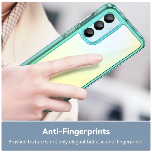 CRYSTAL Ochranný kryt pre Samsung Galaxy A16 / A16 5G tyrkysový