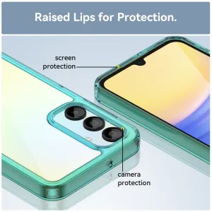 CRYSTAL Ochranný kryt pre Samsung Galaxy A16 / A16 5G tyrkysový
