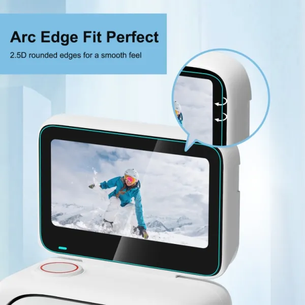 PULUZ 2in1 Set ochranných skiel pre Insta360 GO 3 / Insta360 GO 3S