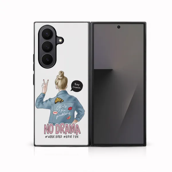 MY ART Ochranný kryt pre Samsung Galaxy Z Fold7 5G NO DRAMA (138)