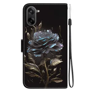 ART Peňaženkový obal pre OnePlus Nord CE 5 5G BLACK ROSE
