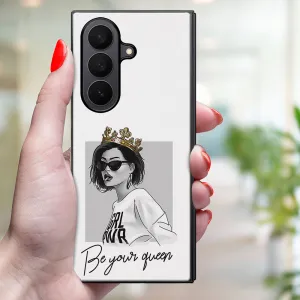 MY ART Ochranný kryt pre Samsung Galaxy Z Fold7 5G QUEEN (139)
