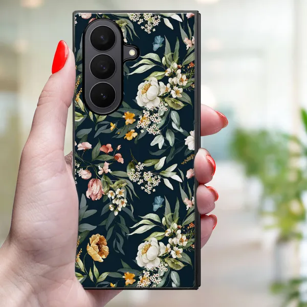 MY ART Ochranný kryt pre Samsung Galaxy Z Fold7 5G FLORAL (158)