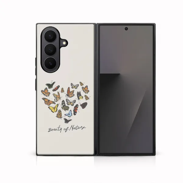 MY ART Ochranný kryt pre Samsung Galaxy Z Fold7 5G BUTTERFLIES (240)