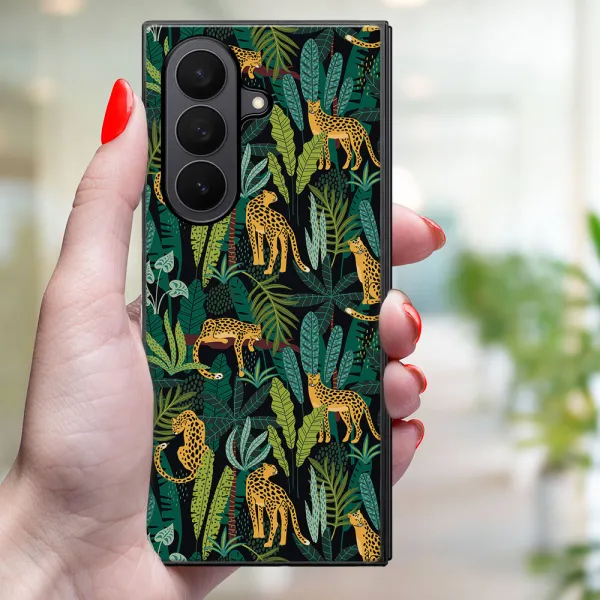 MY ART Ochranný kryt pre Samsung Galaxy Z Fold7 5G LEOPARD (239)