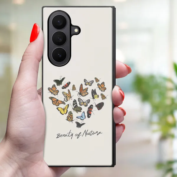 MY ART Ochranný kryt pre Samsung Galaxy Z Fold7 5G BUTTERFLIES (240)