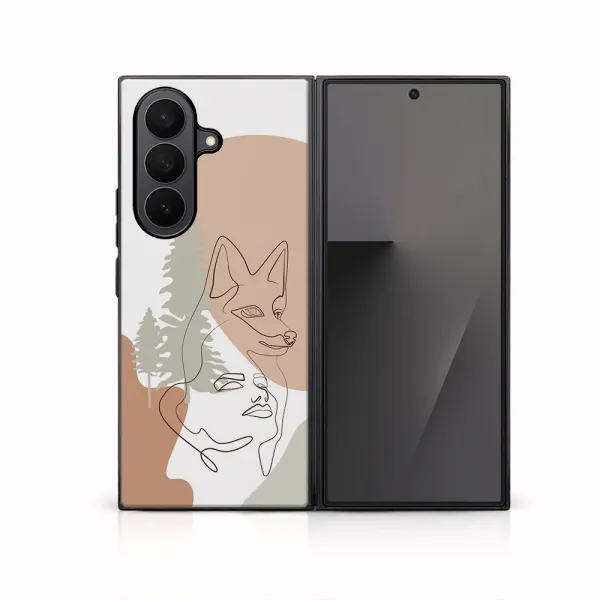 MY ART Ochranný kryt pre Samsung Galaxy Z Fold7 5G FOX (191)