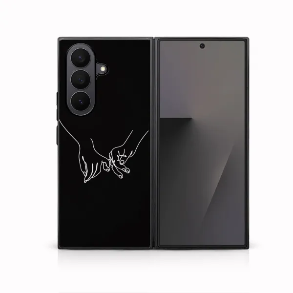 MY ART Ochranný kryt pre Samsung Galaxy Z Fold7 5G HANDS (X51)